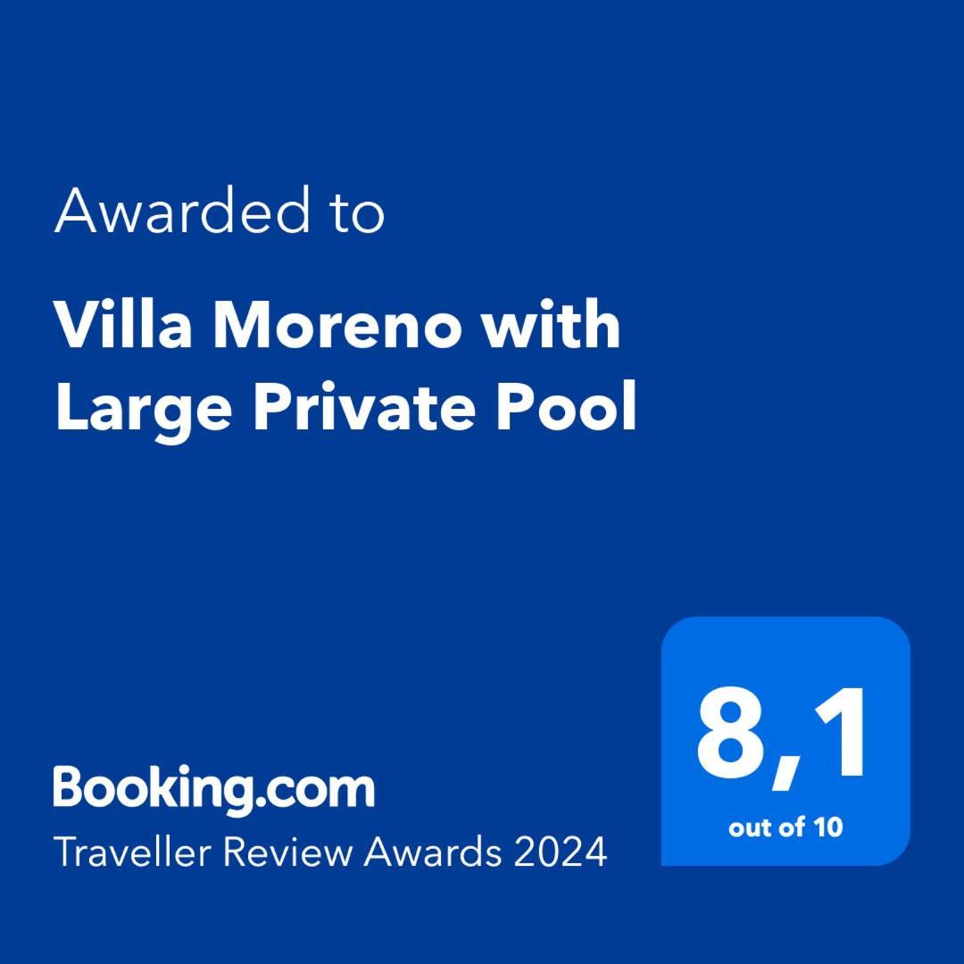 Villa Moreno With Large Private Pool Jávea Exteriör bild